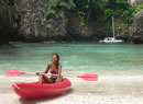 Kayak-beached