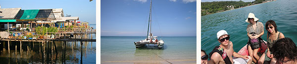 sailing Thailand and visit Koh Lanta by catamaran