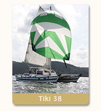 yacht charter in Phuket on Tiki 38 with Siam Sailing